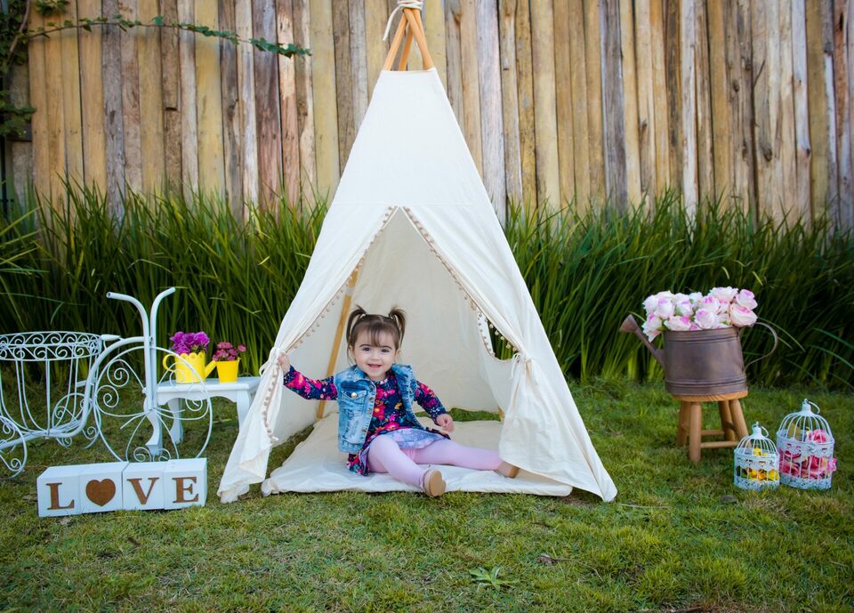 Amanda - 2 anos - Cabaninha